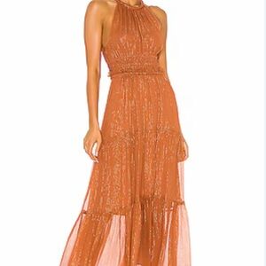 A.L.C. Rust Maxi Dress